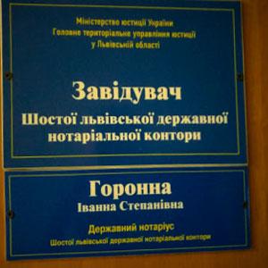 Нотаріус Горонна Іванна Степанівна | topnot.lviv.ua